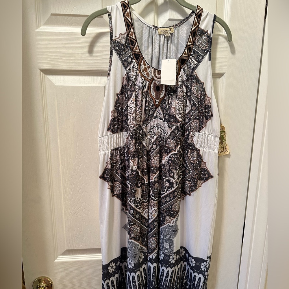 One World Tank Dress XL NWT